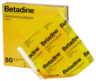 Betadine Desinfectiezalfgaas