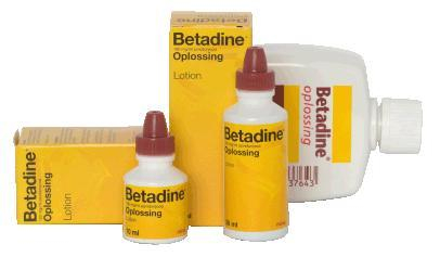 Betadine Jodium Oplossing Uitwendig