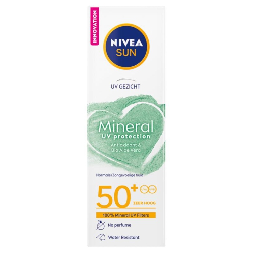 Nivea Sun UV Gezicht Mineral Protection SPF50+