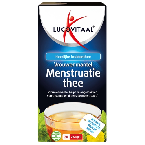 Lucovitaal Vrouwenmantel Menstruatie Thee 20 Tüte