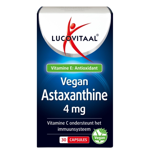 30 Kapseln Lucovitaal Astaxanthine 4 mg Vegan