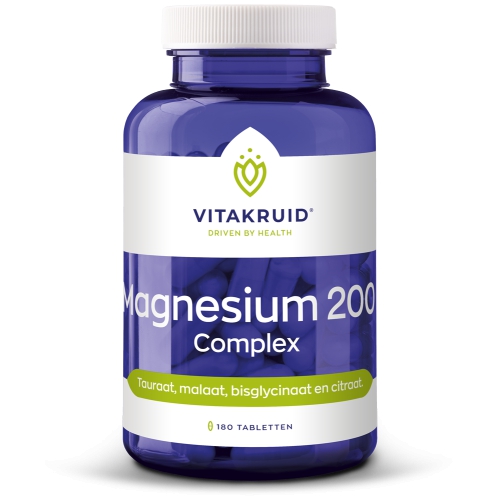 180 Tabletten Vitakruid Magnesium 200 Complex
