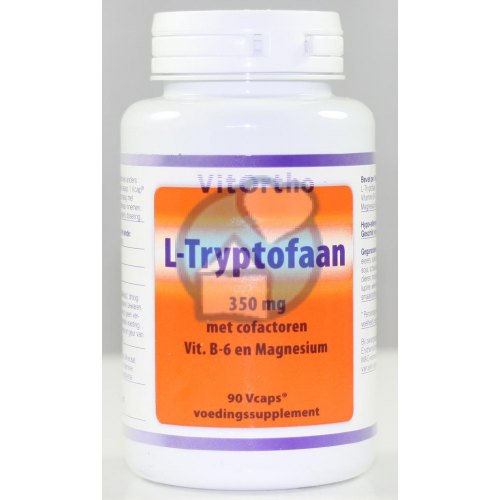 VitOrtho L-Tryptofaan 350mg 60 Vegicaps