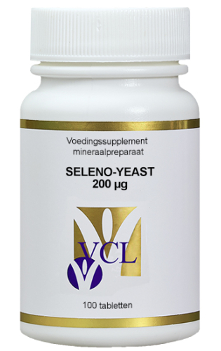 100 tabletten Vital Cell Life Seleno-Yeast 200 mcg