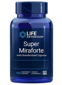 120 Kapseln Life Extension Super Miraforte with Standardized Lignans
