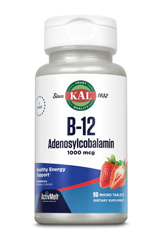 90 smelttabletjes KAL B-12 Adenosylcobalamin 1000 mcg ActivMelt