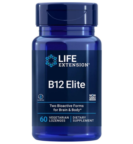 60 Lutschtabletten Life Extension B12 Elite
