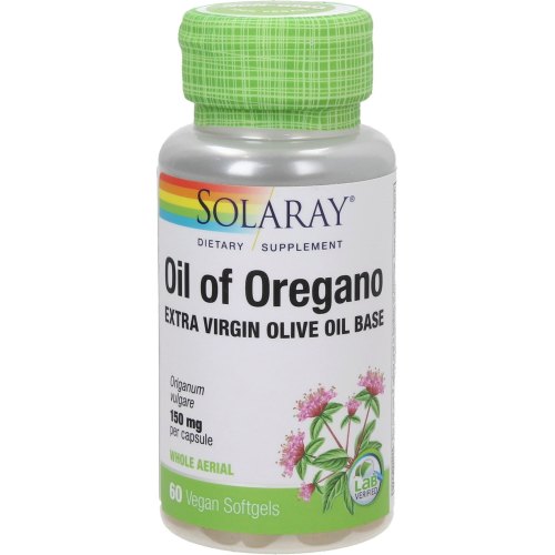 60 Softgels Solaray Oil of Oregano