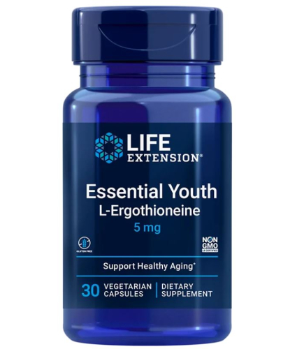 30 Kapseln Life Extension Essential Youth L-Ergothioneine 5 mg