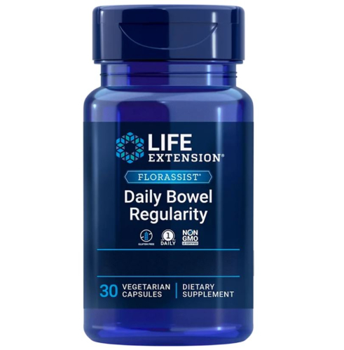 30 Kapseln Life Extension Florassist Daily Bowel Regularity
