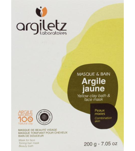 Argiletz Argile Jaune Gele Klei Bad & Gezichtsmasker