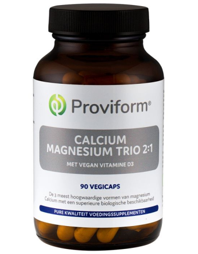 Proviform Calcium Magnesium Trio 2:1 met Vitamine D3 90 Vegicaps