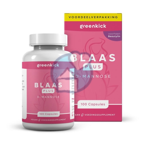 100 capsules Greenkick Blaas Plus D-Mannose