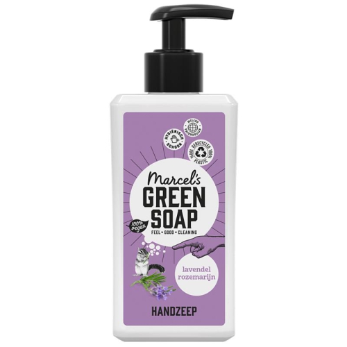 Marcel's Green Soap Handzeep Lavendel & Rozemarijn 250 Ml