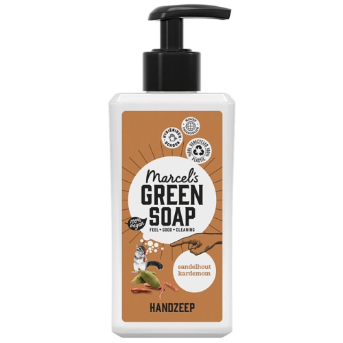 Marcel's Green Soap Handzeep Sandelhout & Kardemom 250 ml