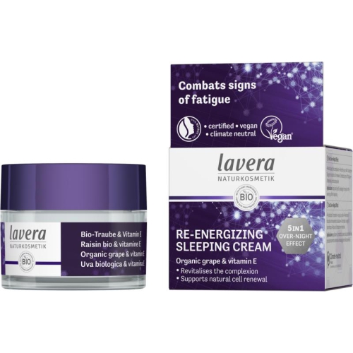 Lavera Re-Energizing Sleeping Cream Biologisch