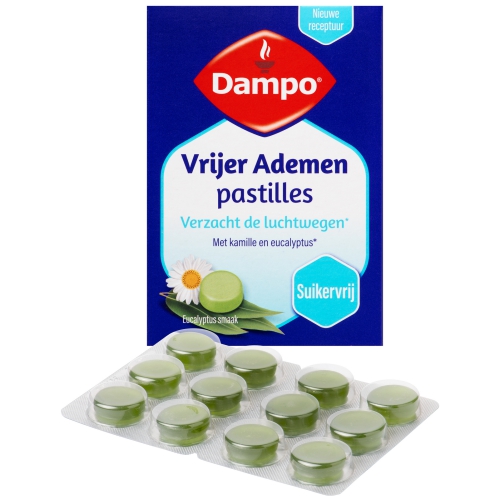 24 pastilles Dampo Vrijer Ademen Pastilles