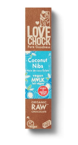 Lovechock Coconut Nibs Reep Biologisch